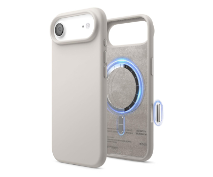 Etui / obudowa na smartfona Elago Magsafe Silicon Case do iPhone 17 AIR Stone